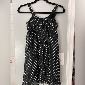 Justice polka dot dress